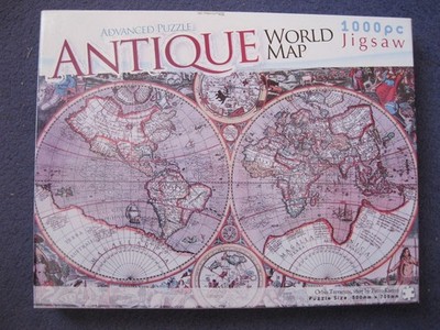 Antike Weltkarte Advanced 1000 Teile Puzzle Orbis Terrarum, Petro Kaerio