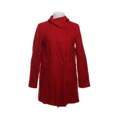 Hallhuber, Mantel, Damen, Größe: 40, Rot, Polyamid/Polyester/Wolle #vCF