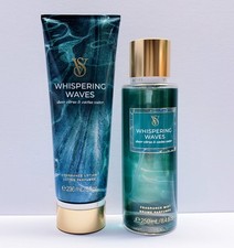 Victoria's Secret WHISPERING WAVES Fragrance Lotion and Fragrance Mist 2 pcs 