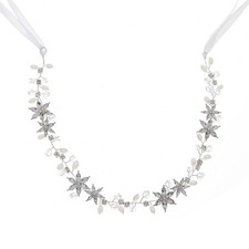 Star Rhinestone Headband Silver Crystal Wedding Headpiece Hair Vine Prom Decor