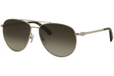 Salvatore Ferragamo Men's SF157S SF/157/S 717 Gold Pilot Sunglasses 60mm