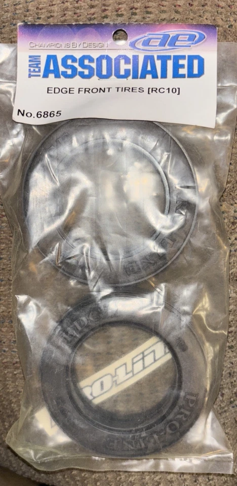 PARTE ASOCIADA EQUIPO 6865 PROLINE EDGE RC10 NEUMÁTICOS DELANTEROS CLÁSICOS (descontinuados) Foto 2 de 3