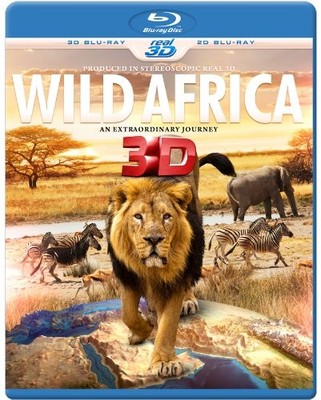 NEW SEALED Wild Africa 3D - An Extraordinary Journey (Blu-ray 3D)