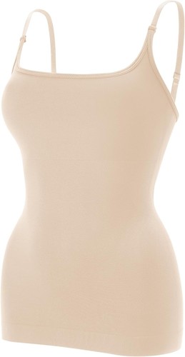 Women Shapewear Tummy Control Camisole Tops - Square Neck Sexy Compression Ta...