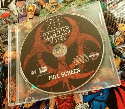 28 Weeks Later DVD Disc Only Full Screen Horror Zombie Infection Very Good!
