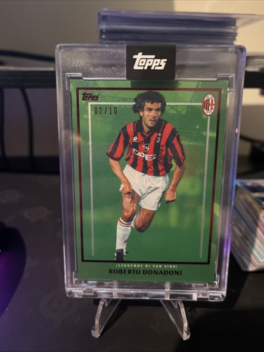 Topps AC Milan 125th Anniversary Roberto Donadoni /10