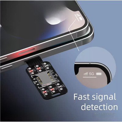 Dual SIM Karte Signal Diagnosegerät für Smartphone Reparatur schnelle Reaktion