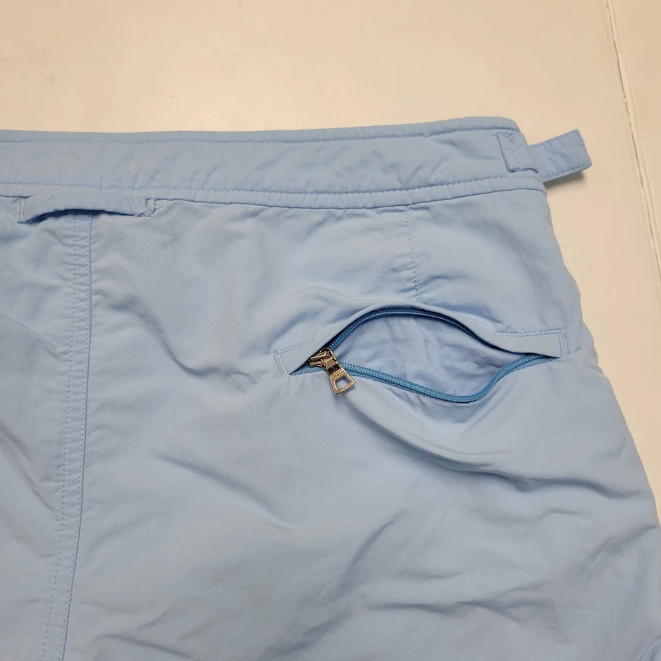 ORLEBAR коричневый сетки с подкладкой BULLDOG плавки шорты мужские 31 маленький S светло-синий - Изображение 4 из 4