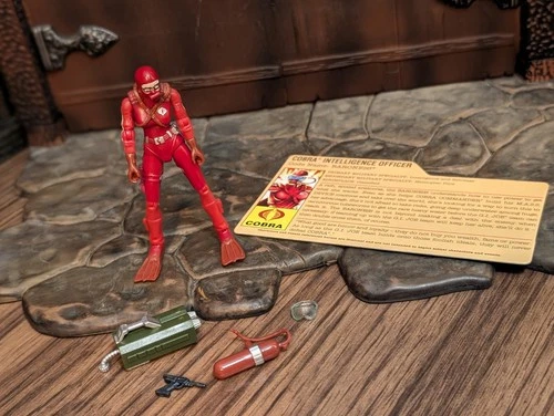 GI Joe 25th Anniversary Diver Baroness From DVD Mass Device Set 4” Figure 2008