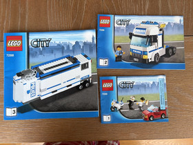 LEGO City: Mobile Police Unit (7288) W/ Manual - Missing Stickers