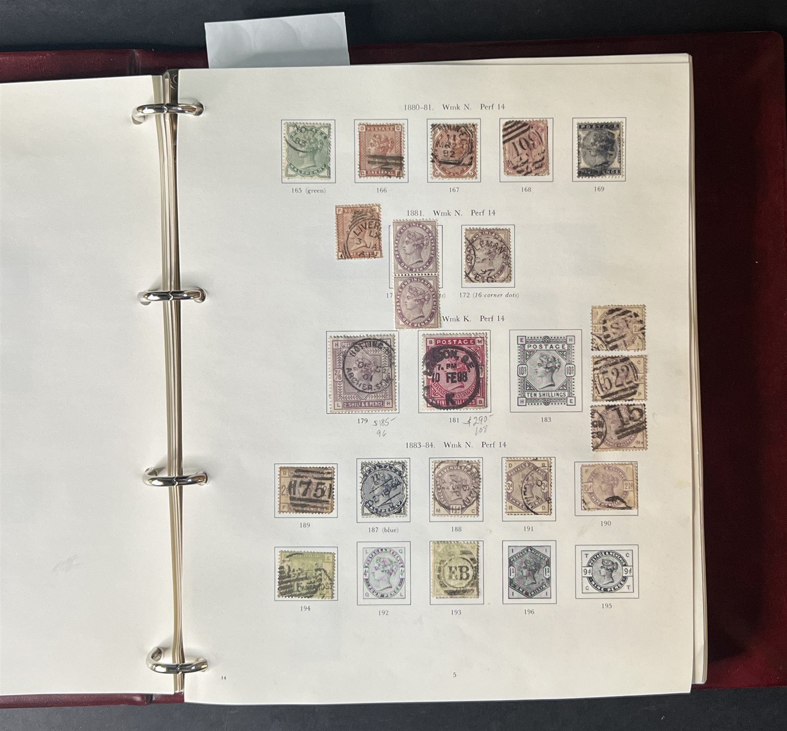 High Value Great Britain Collection in Gibbons Album 1940-1983 ZAYIX 0825G3895