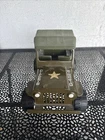 Vintage 1970’s 10” TONKA G-452-8 Military Army Jeep Canopy Pressed Steel XR-101