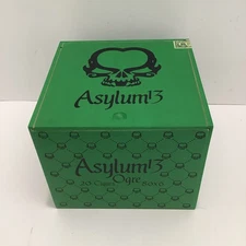 Asylum 13 Ogre 80 x 8 Empty Wood Cigar Box 8.5" x 6.75" x 5.5", Excellent