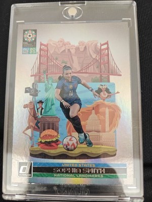 Sophia Smith | 2023 Panini Donruss FIFA Women's  World Cup - Landmarks | USA