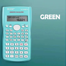 1Pc Engineering Scientific Calculator 2 Line Function Calculator Fraction Calcul