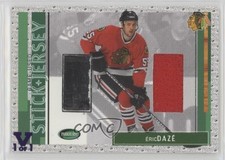 2002-03 ITG Parkhurst Stick & Jersey ITG Vault Purple 1/1 Eric Daze #SJ-6 0c6