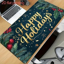 40*90cm1pc Large Gaming & Office Mouse Pad with Anti-Slip Rubber Base - Non-Slip