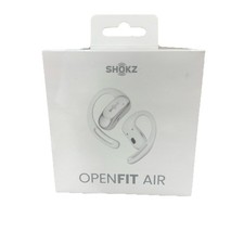 Shokz - OpenFit Air Open-Ear True Wireless Earbuds - White 8670 New- Sealed