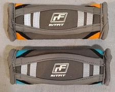 Rit Fit Neoprene 1 Lb Soft Sand Filled Jogging Fitness Weights - Set Of 2