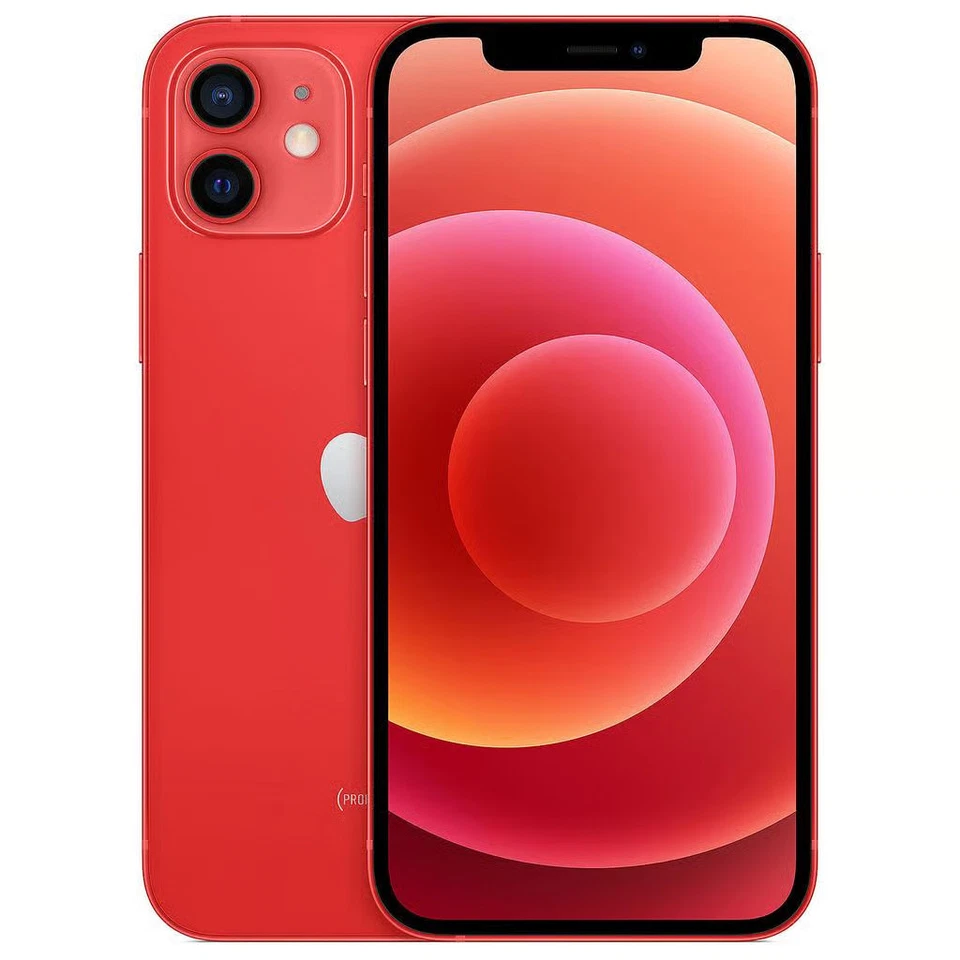 Apple iPhone 12 128 Go Rouge - Excellent état - Garantie 1 an - Photo 1/1