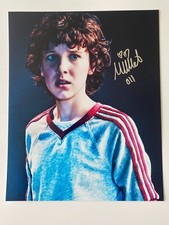 MILLIE BOBBY BROWN In Person Signed Autograph 20x25cm Stranger Things