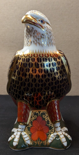 Royal Crown Derby BALD EAGLE Harrods Briefbeschwerer Ltd. Ed. 233/300 mit Zertifikat & Box - Bild 5 von 13