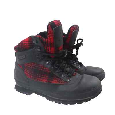 Timberland x Woolrich Buffalo Plaid Wool Boots | eBay