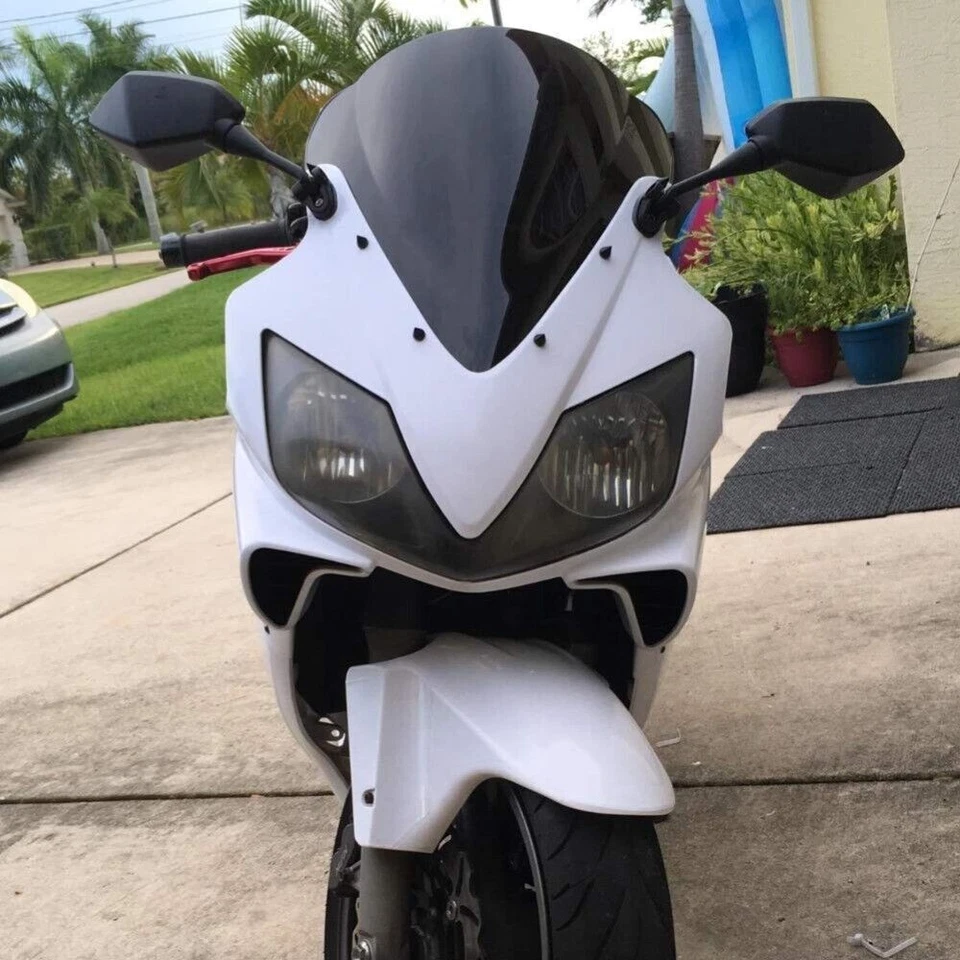 ESPEJOS RETROVISORES CARBONO PARA HONDA CBR600 CBR 600 F4 F4i 900RR 929RR 954RR RC51 STOCK EE. UU. Foto 2 de 4