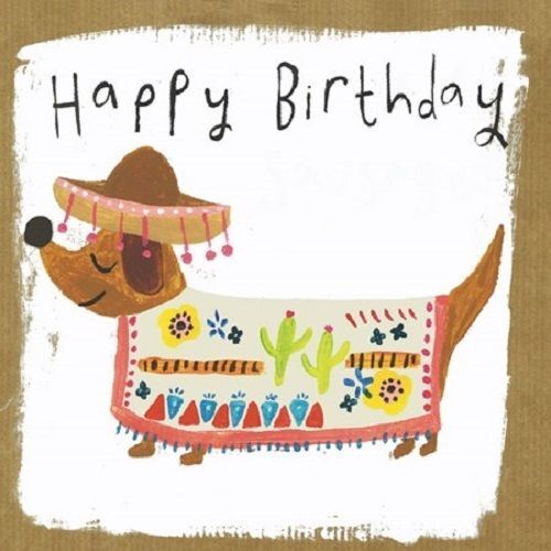 Funny dachshund daschund sausage dog Card - Picture 6 of 19