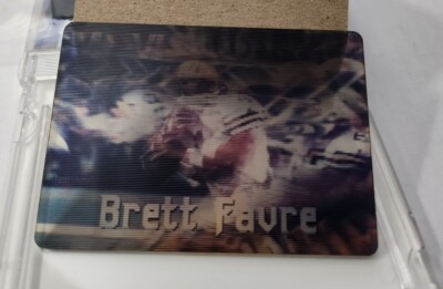 Brett Favre 1996 MotionVision Limited Digital Replays Packers 3D /2500 