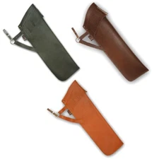LEATHER LONGBOW/HORSE BOW/ RECURVE BOW ARROW BAG  SIDE/HIP/WAIST BELT QUIVER