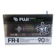 Fuji FR-II 90 Minute Type 2 Cassettes (2 Pack) - New/Vintage/Made in Japan/1990s