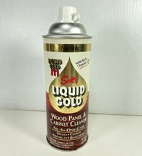 Scott's Liquid Gold Wood Cleaner 16oz Can Pourable 20% Full Wood Panel Cleaner