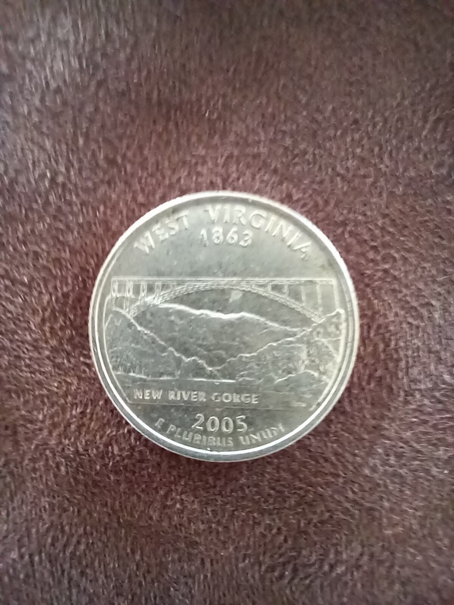 2005-D West Virginia 1863 State Quarter Denver Mint United States