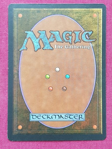 Magic The Gathering ICE AGE DEMONIC CONSULTATION black card MTG - Picture 2 of 2