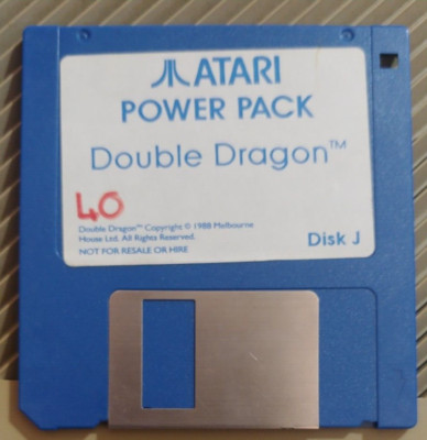 Double Dragon (Virgin 1988) for ST (Disc) workind cond 520 1040 classic
