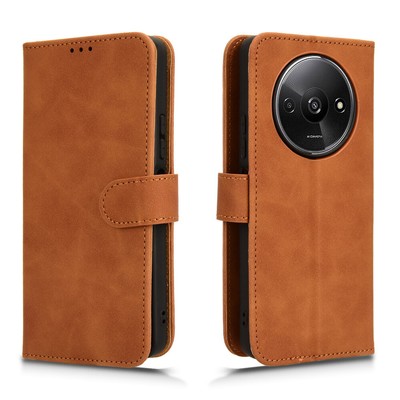For XiaoMi RedMi A3, Shockproof Flip PU Leather Wallet Stand Soft TPU Case Cover