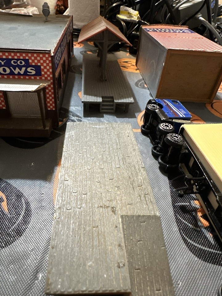 HO Scale Train Accessories Scenery Houses Trucks Trolly And More eBay