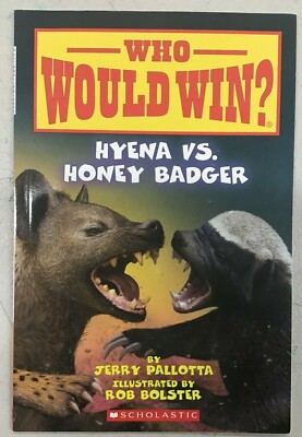 Hyena vs. Honey Badger (Who Would Win?), 20 - by Jerry Pallotta (Paperback) NEW