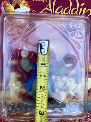 Vintage 90s Disney Aladdin ABIS MAL 3” Figure Figurine 1990s Toy NIB New in Box - Picture 11 of 11