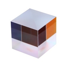 Portable Square Cube Prism Crystal Prism Optical Glass Used for Physics Teaching