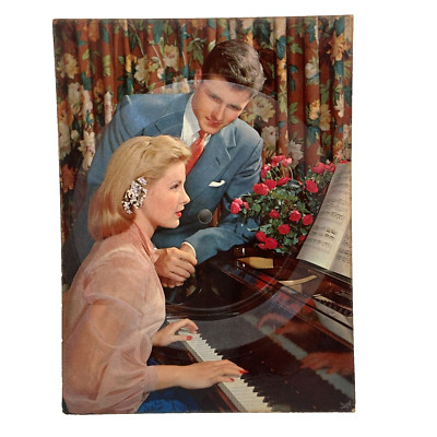 Buenas Noches Mi Amor 1959 Flexi Disc on a Postcard Unknown Artist