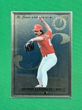 1996 Leaf Preferred Baseball #56 of 77 Dennis Eckersley Steel