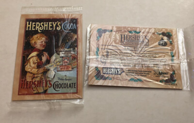 1995 Dart Hershey's CHOCOLATE The Collector's Series Promo 2 Card Set SEALED