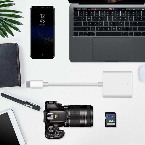 New USB C SD Card Reader Type-C to SD Card Camera Reader Adapter for Android - 第 13/16 張圖片