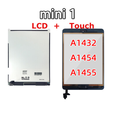 For iPad Mini1 Mini2 Mini3 A1432 A1489 A1600 LCD Display Touch