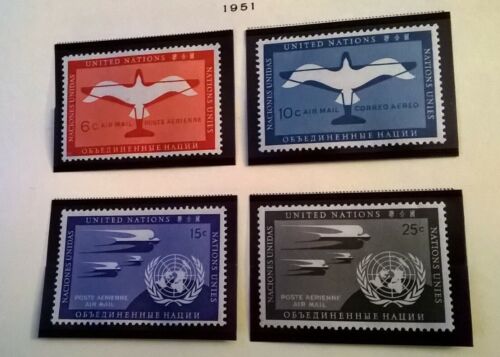 UNITED NATIONS NY 1951 SC 1-11 * C1 - C4 MNH COMPLETE UN Set COLLECTION - Picture 3 of 3