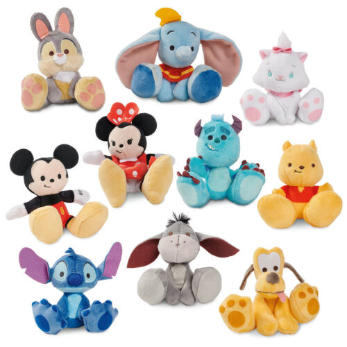 DISNEY STORE TINY BIG FEET PLUSH COLLECTION POOH MICRO PLUSH 3 1/2" H NWT CUTE - Picture 3 of 3