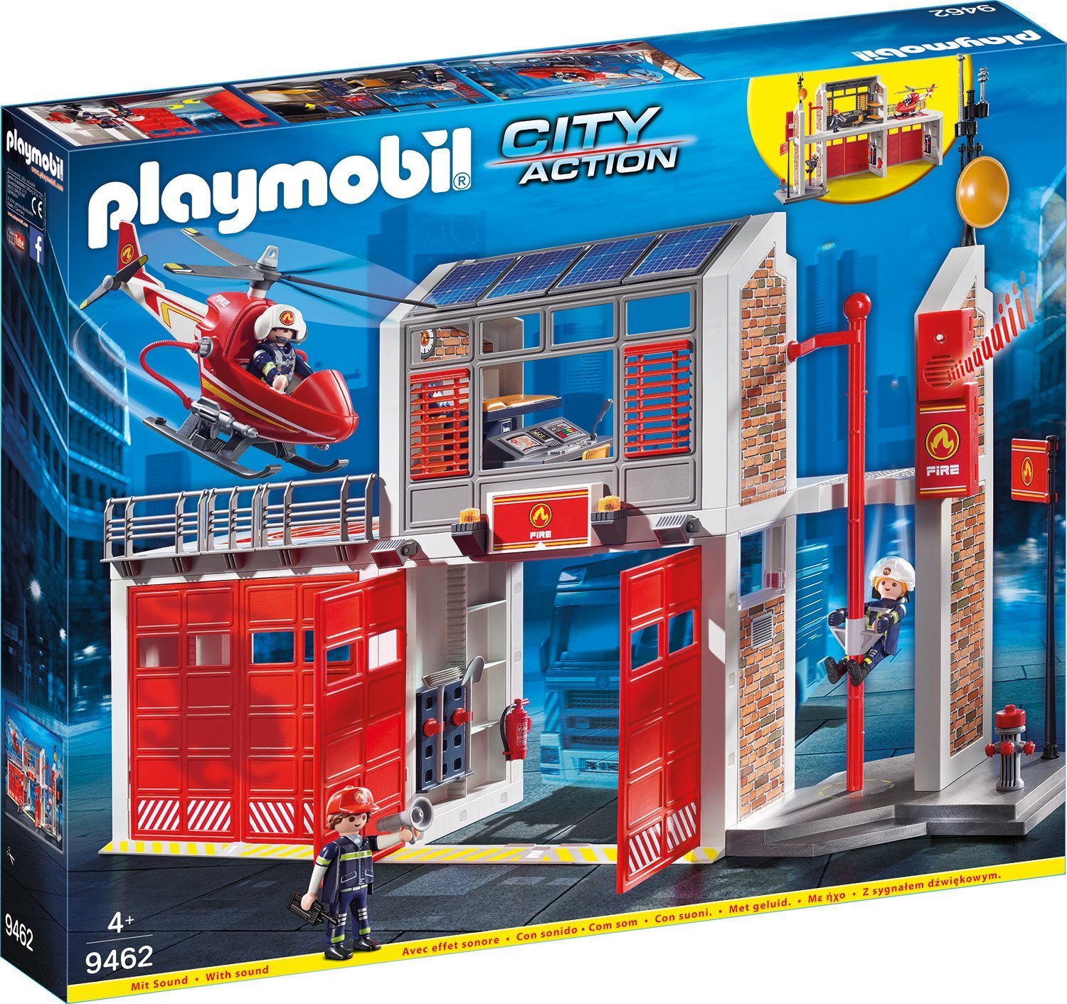 PLAYMOBIL 9462 Große Feuerwache NEUHEIT 2018 OVP- PLAYMOBIL 9462 Große Feuerwache NEUHEIT 2018 OVP-