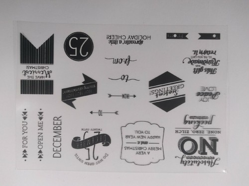 Stampin Up: Christmas Tagables Photopolymer Stamp Set - Picture 4 of 6